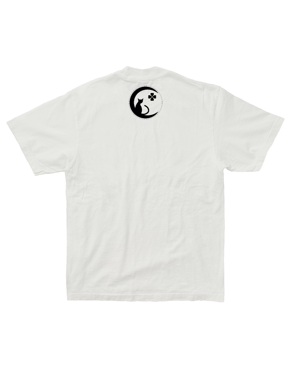 Blk Cat Tee (Snow White)