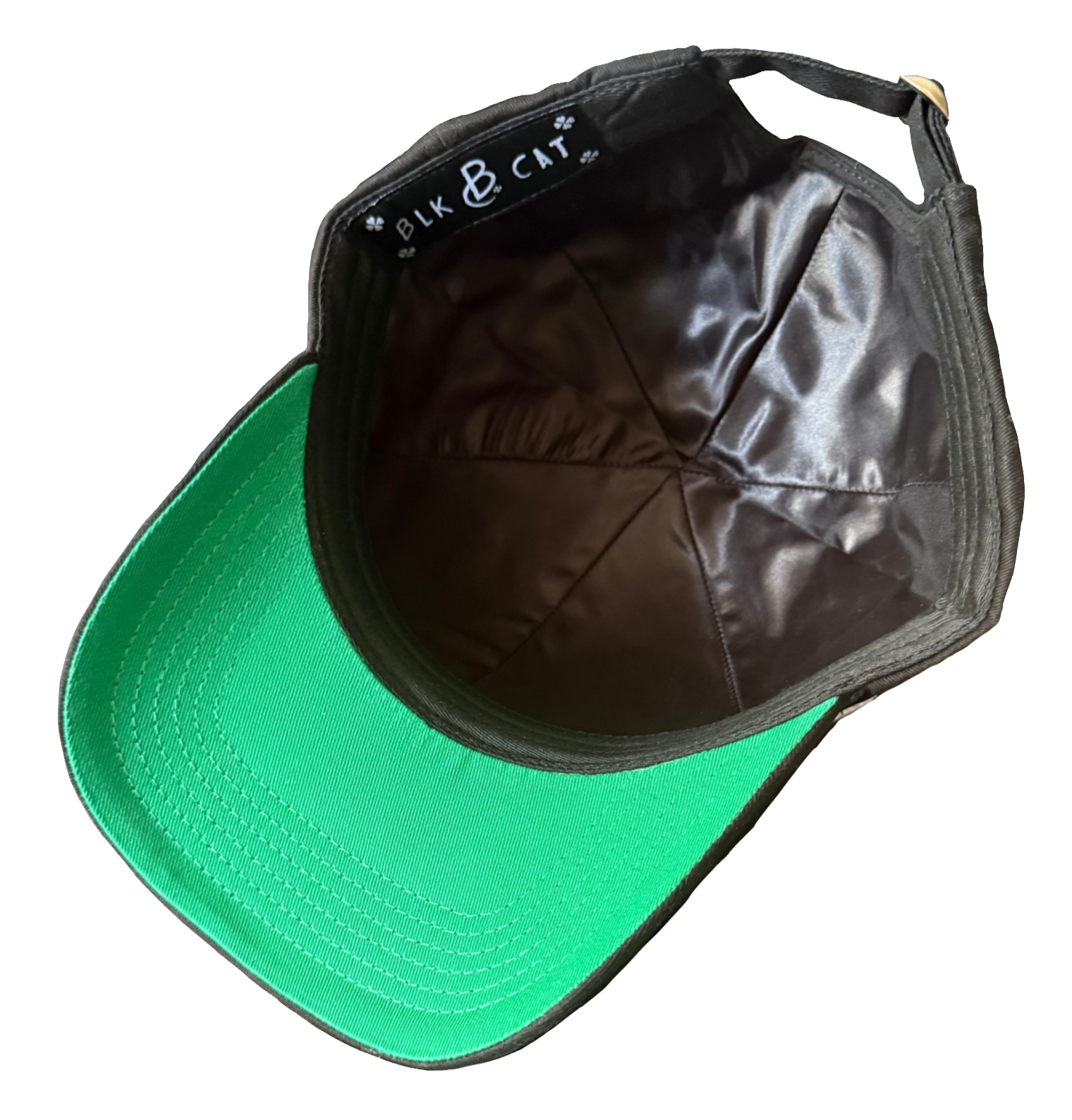 Blk Cat Logo Cap (Charcoal Black)
