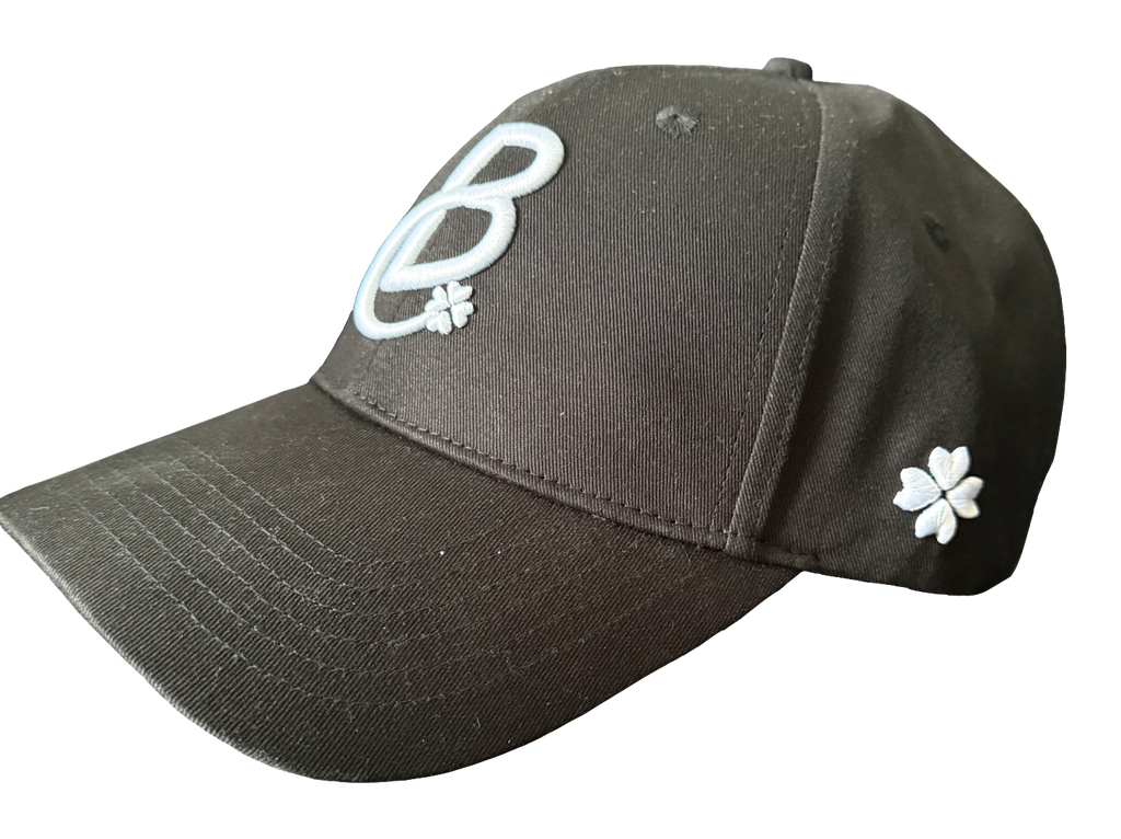 Blk Cat Logo Cap (Charcoal Black)