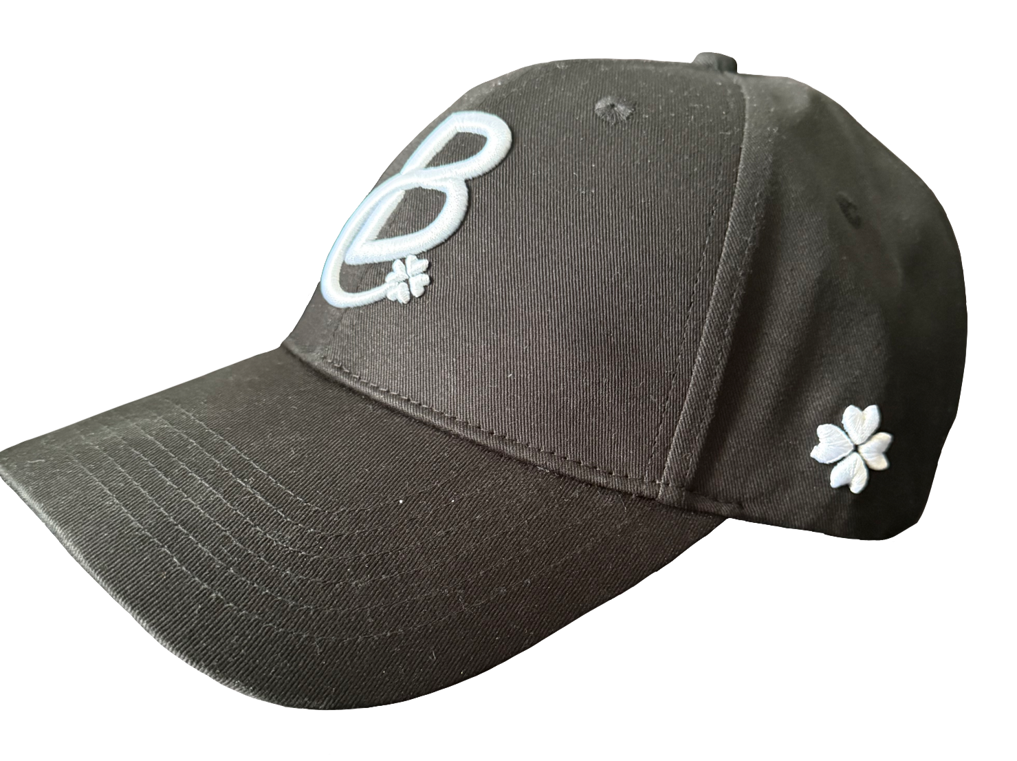 Blk Cat Logo Cap (Charcoal Black)