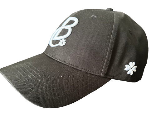 Blk Cat Logo Cap (Charcoal Black)