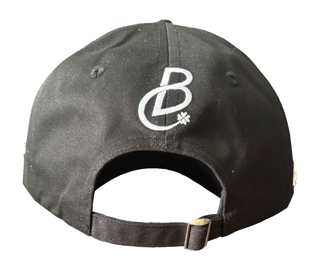 Blk Cat Logo Cap (Charcoal Black)