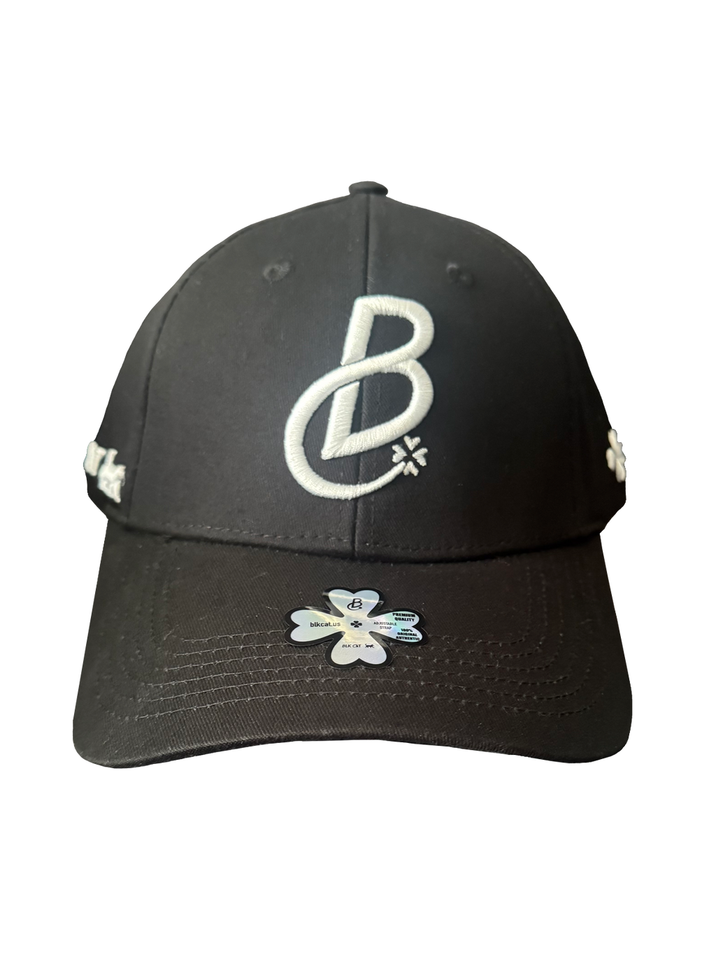 Blk Cat Logo Cap (Charcoal Black)
