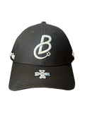 Blk Cat Logo Cap (Charcoal Black)