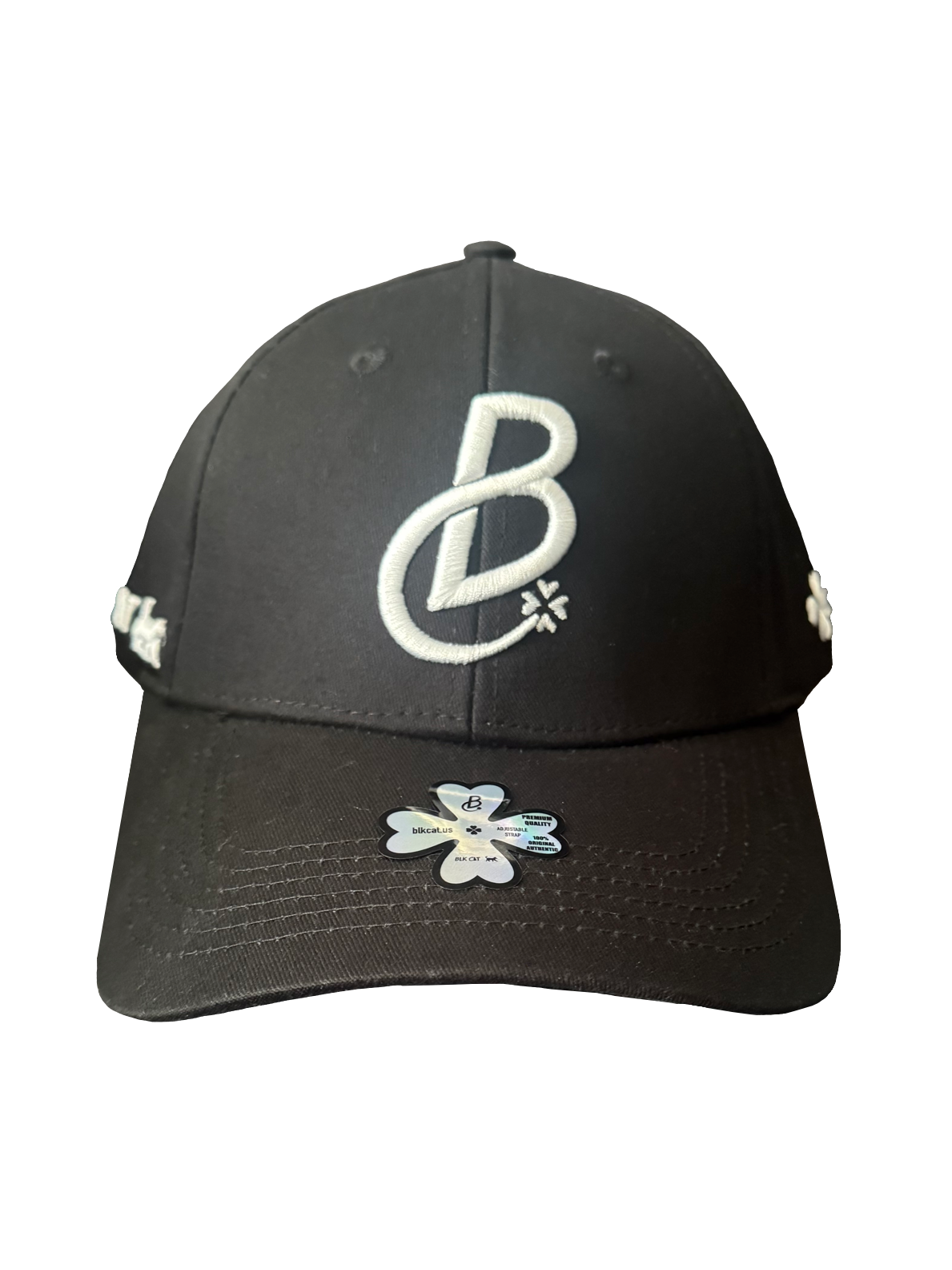 Blk Cat Logo Cap (Charcoal Black)